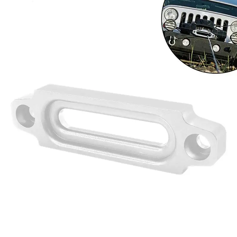 Aluminum Hawse Fairlead Off-Road Vehicle Winch Rope Cable Guide Anodized Surfaces Vehicle Equipment For ATVs SUVs Most Off-Road