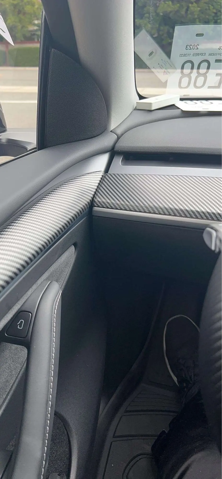 Teslahubs™ Interior Upgrade Kit, Model 3 & Y customer photo