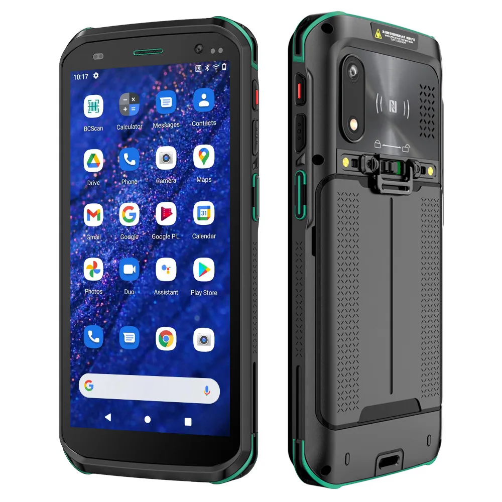 

Android 11 IP68 Защищенный КПК смартфон промышленный 2,0 ГГц телефон 32 Гб Ручной 1D 2D сканер штрих-кода инвентарь мобильный терминал данных