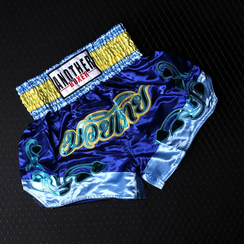 MMA Shorts Breathable Muay Thai Shorts Men Women Kids Boxing Training Kickboxing Pants High Grade Martial Arts Fight Clothing