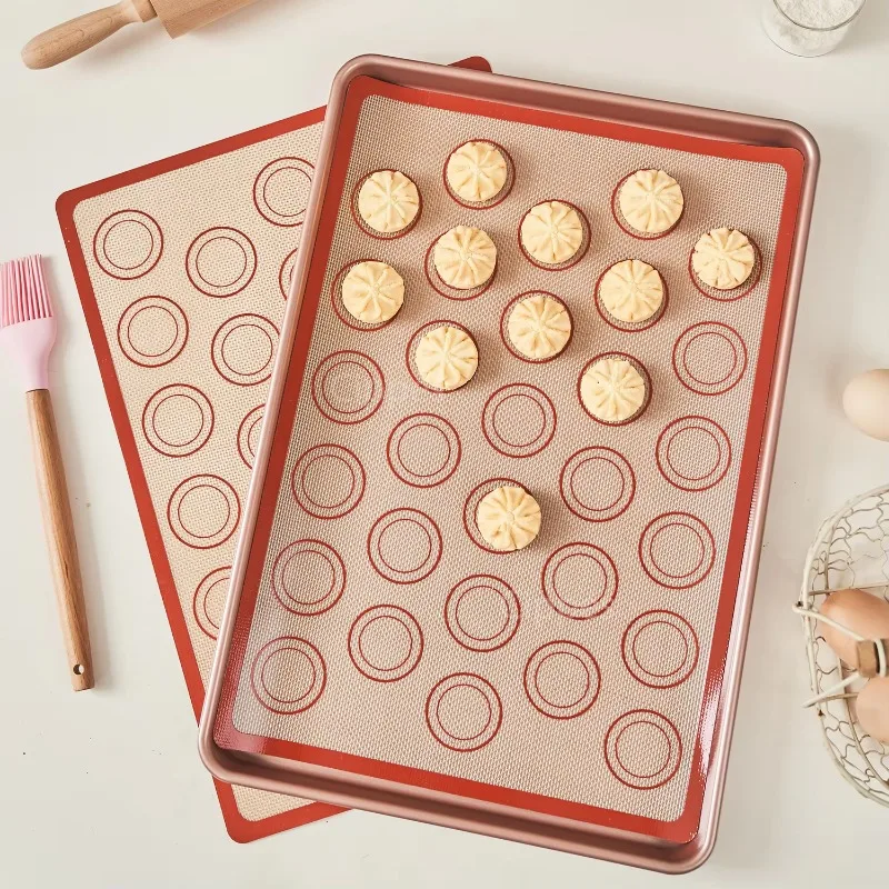 Silicone Baking Mat Reusable Non-stick for Cookie Bread 1PC silicone baking mat