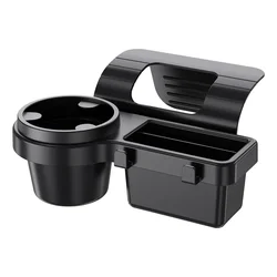 Car Cup Holder Tray with Storage Pocket - Versatile Auto Interior Accessory (Upgraded style)