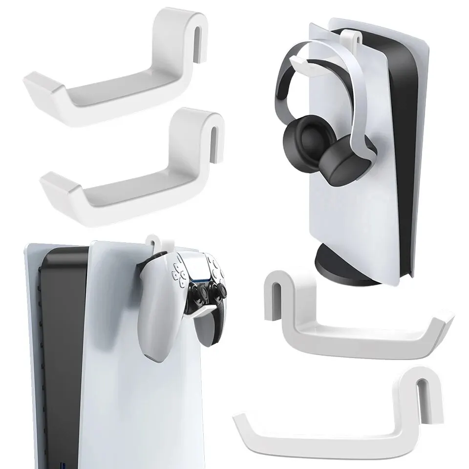 Gaming Headset Wall Mount - Sleek Headphone Hanger & Stand