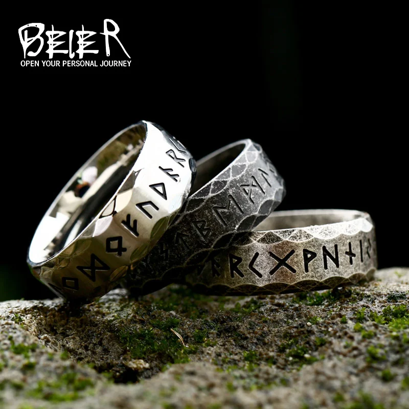 Amulette viking nordique Odin pour hommes, matiques runes, bijoux vintage, nouveau design simple, vente en gros, BE16-