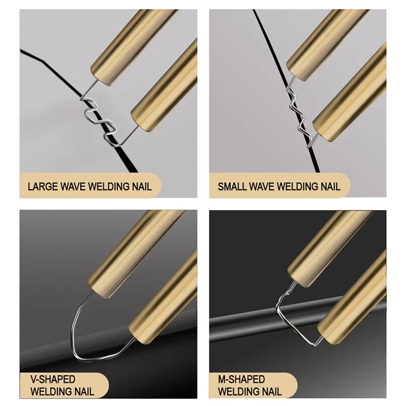 Plastics Welding Machine For MAKITA DEWALT Interface Car Panel Crack Repairs Kit Thermal Cutting Hot Stapler Plastic Repair Tool 6