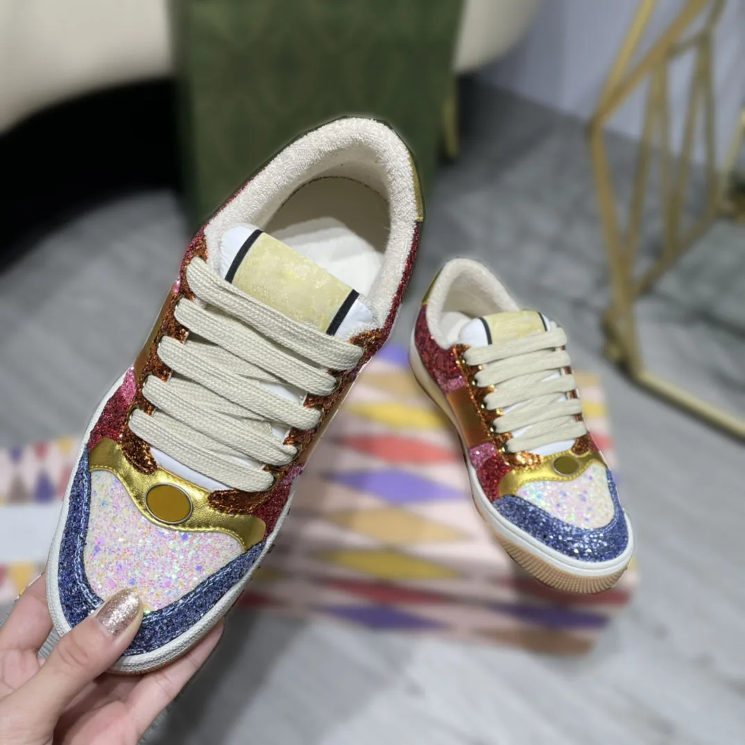 Trendy retro dirty shoes 2024 thick soled couple casual board shoes fashion versatile casual shoes