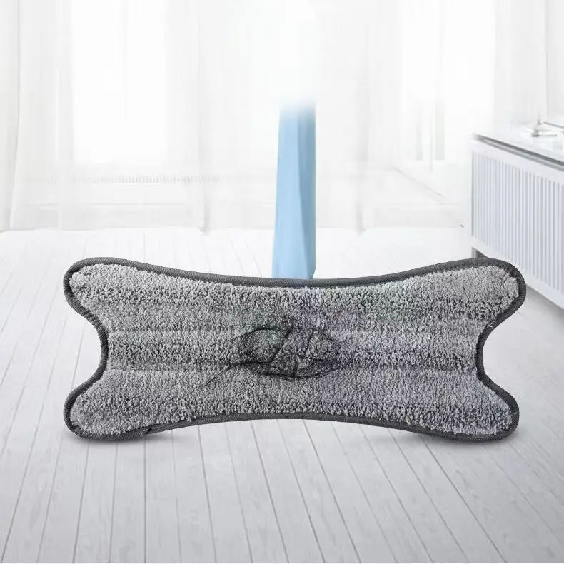 X-type Butterfly-shaped Microfiber Mops Head Replacement Reusable Mop Rag Flat Floor Squeeze Cleaning Cloth Cleaning Tools