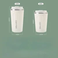 380/510ML Stainless Steel Thermal Mug Thermo for Coffee Water Bottle Leakproof Travel Drinkware Travel Thermal Mug 6