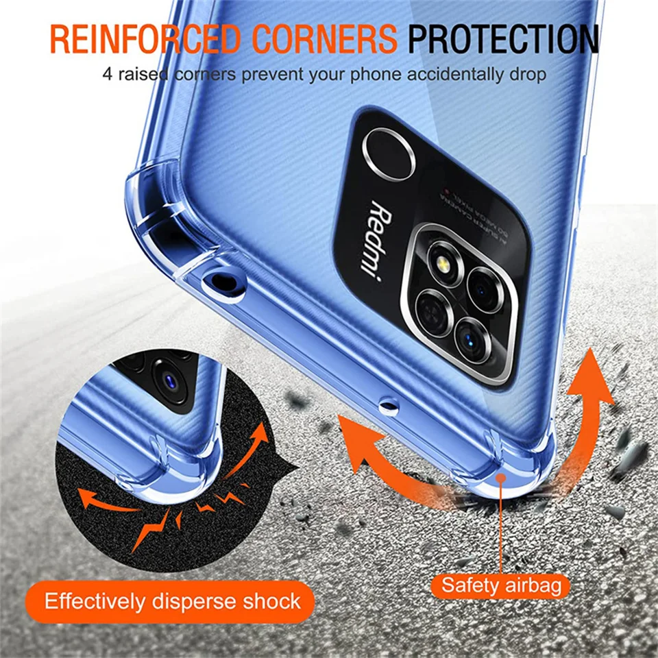 2 En 1] Coque Compatible Avec Xiaomi Redmi 10 5G Avec 1 Protection D'écran En