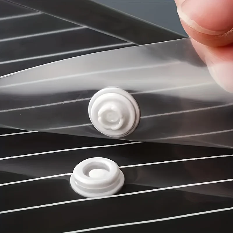 10pcs,Waterproof Large-capacity Button Test Paper Storage Bag Business Office Supplies Student File Information Bag