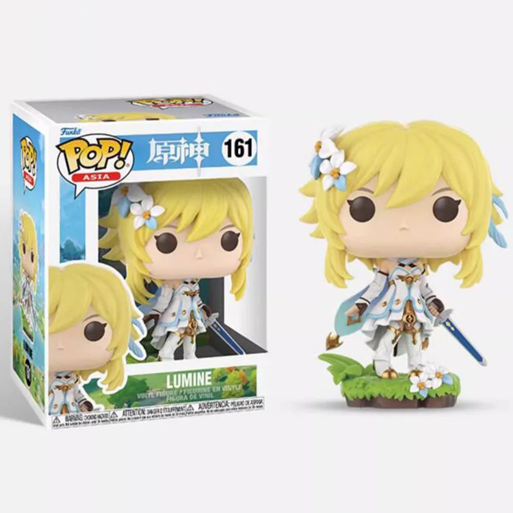 thumbnail image 5 of Funko Pop Paimon #162 Keqing #182 Aether #160 Lumine #161 Juegos Genshin Impact Figuras de acción de vinilo Juguetes Muñecas Regalos para niños, 5 of 5