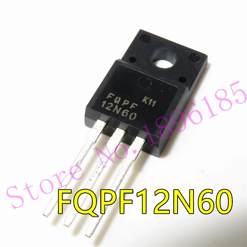 

5PCS FQPF12N60C TO-220F 12N60C 12N60 TO220 FQPF12N60 TO-220 new MOS FET transistor