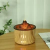 Flame Volcano Humidifier Aroma Diffuser Ultrasonic Mist Maker Fogger LED Essential Oil 500ml Home Diffuser With Remote Control 6