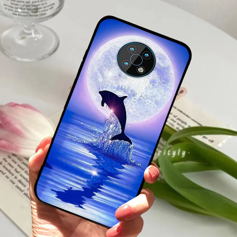 Shockproof Soft TPU Silicone Phone Cover with Cartoon Design
