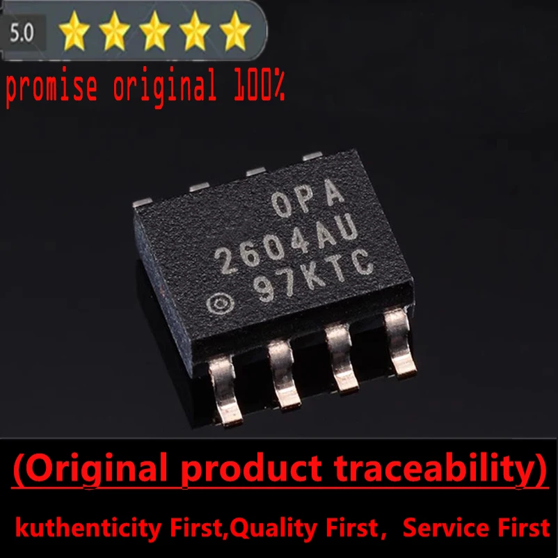 

10pcs Promise to import 100% original OPA2604AU HT2604BRZ audio fever dual operational amplifier patch SOP-8