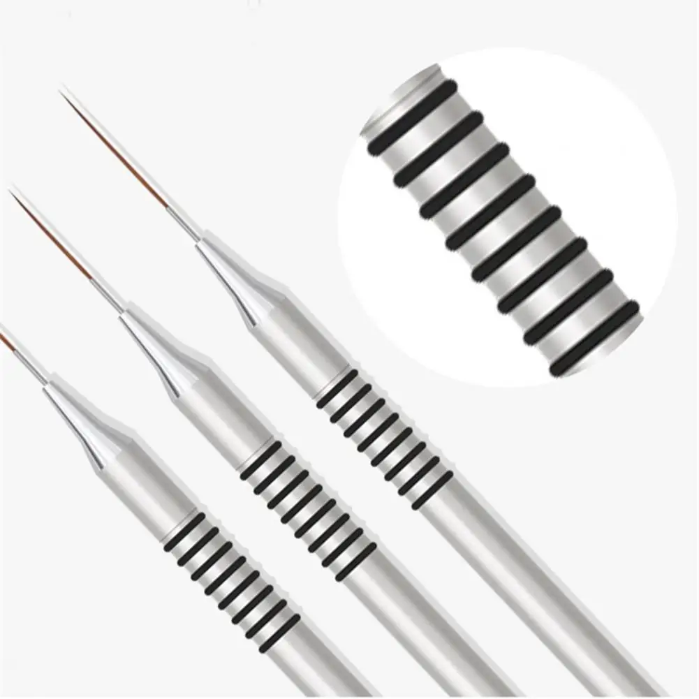 

Nail Art Brush Set Exquisite Nail Art Works Fine Drawing Nail Art Liner Brushes Set for Exquisite Designs 6pcs for Long