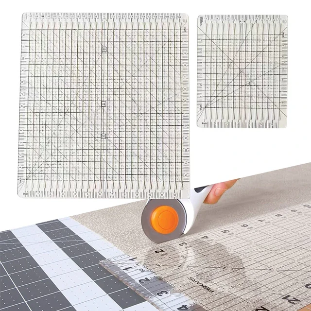 5 In 1 Quilting Rulers Acrylic Square Quilt Cutting Ruler And