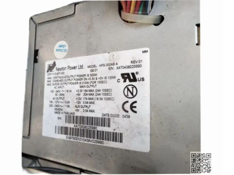 NPS-300AB B S26113-E497-V50 90% New Power Module