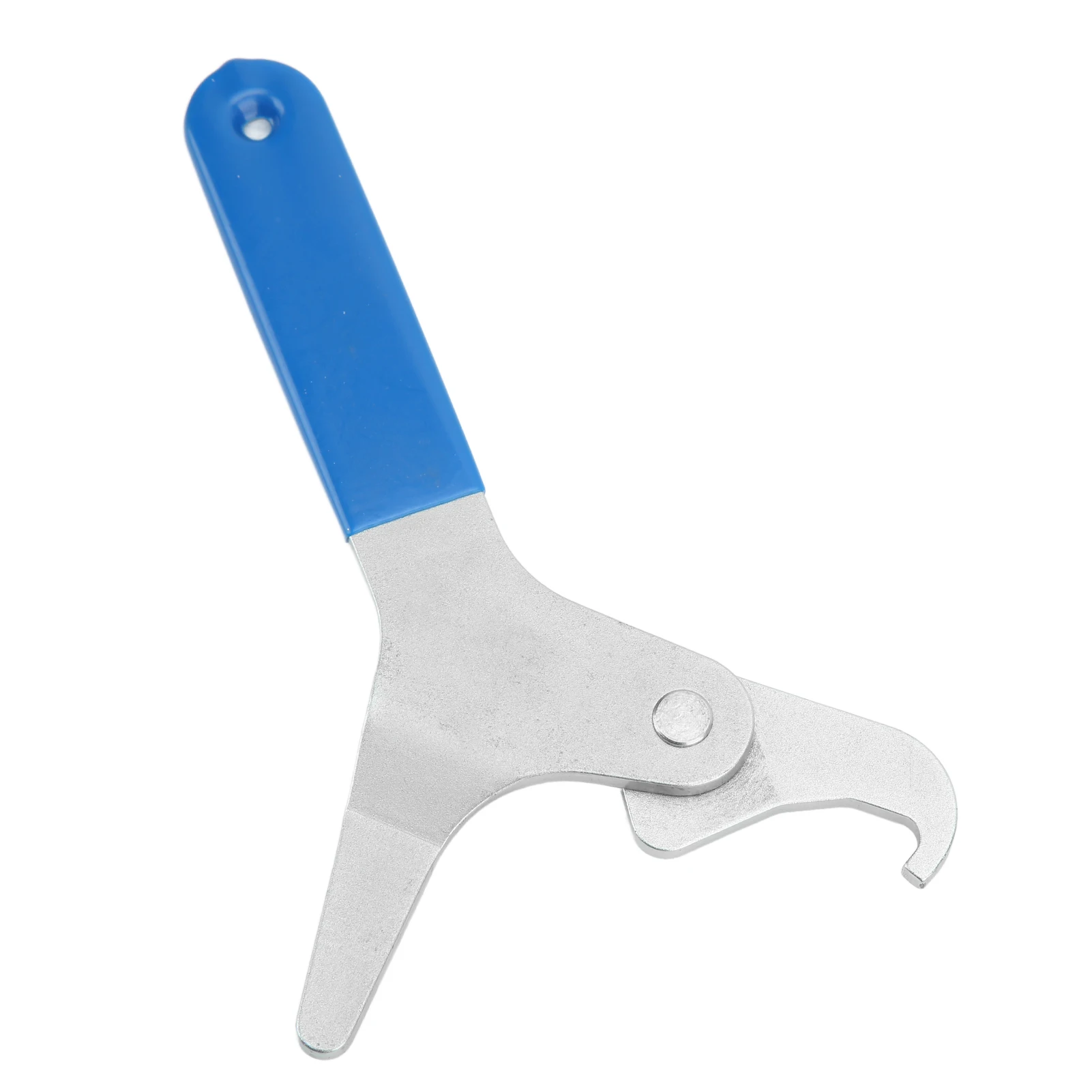 Motorcycle Shock Preload Spanner Wrench with Adjustable Anti-Slip Hooked Jaw