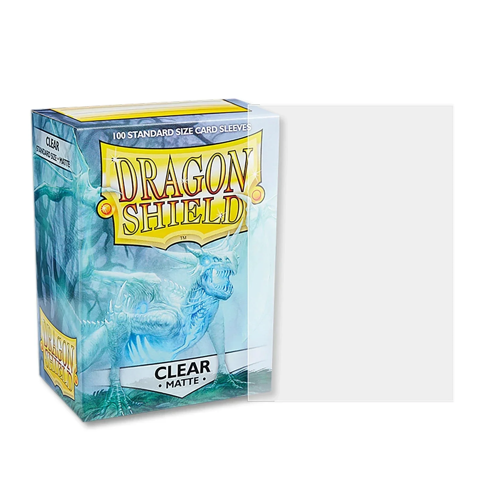 5 Packs Dragon Shield Matte Clear/Copper/ Black Standard