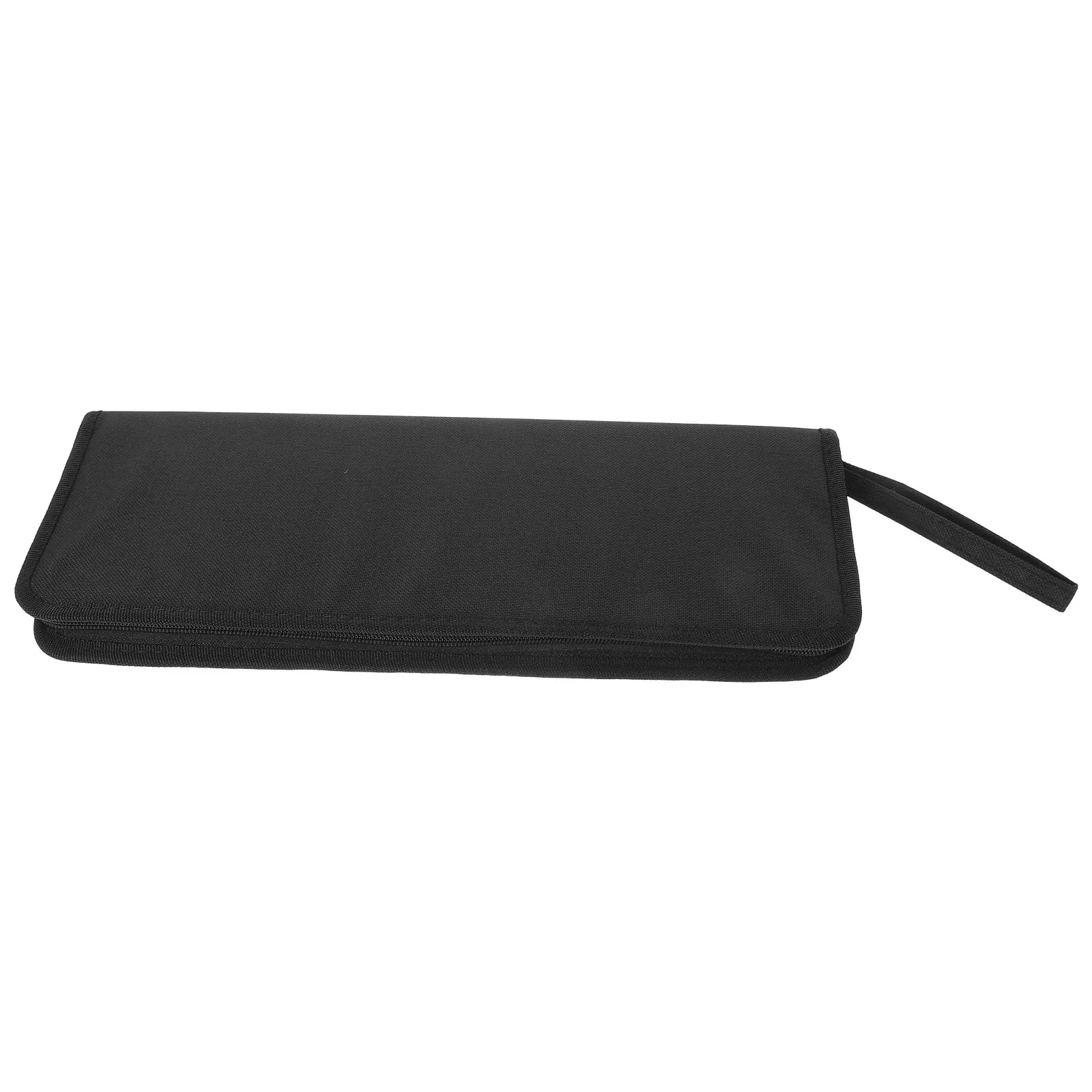 1Pcs 아티스트 페인트 브러시 홀더 캔버스 롤업 15 슬롯 수채화 오일 브러쉬 용 내구성있는 주최자 보관함 페인트 브러시 홀더