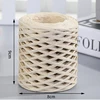 200m Natural Raffia Straw Yarn For Hand-Knitted Crocheting Rafia Straw Paper Yarn DIY Handmade Summer Straw Sunhat Beach Bag 6