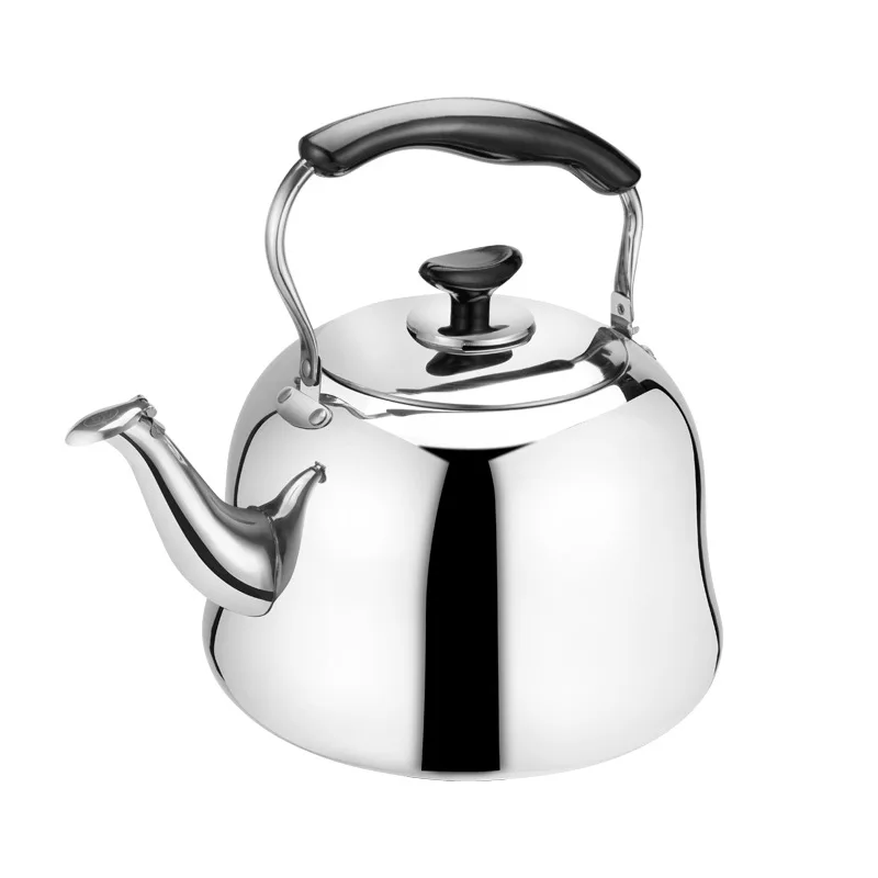 304 Stainless Steel Whistling Kettle Gas Induction Cooker Water Pot Household Gas Kettle Creative Teapot 1.5/2/3/4/5/6L whistling teapot folding kettle