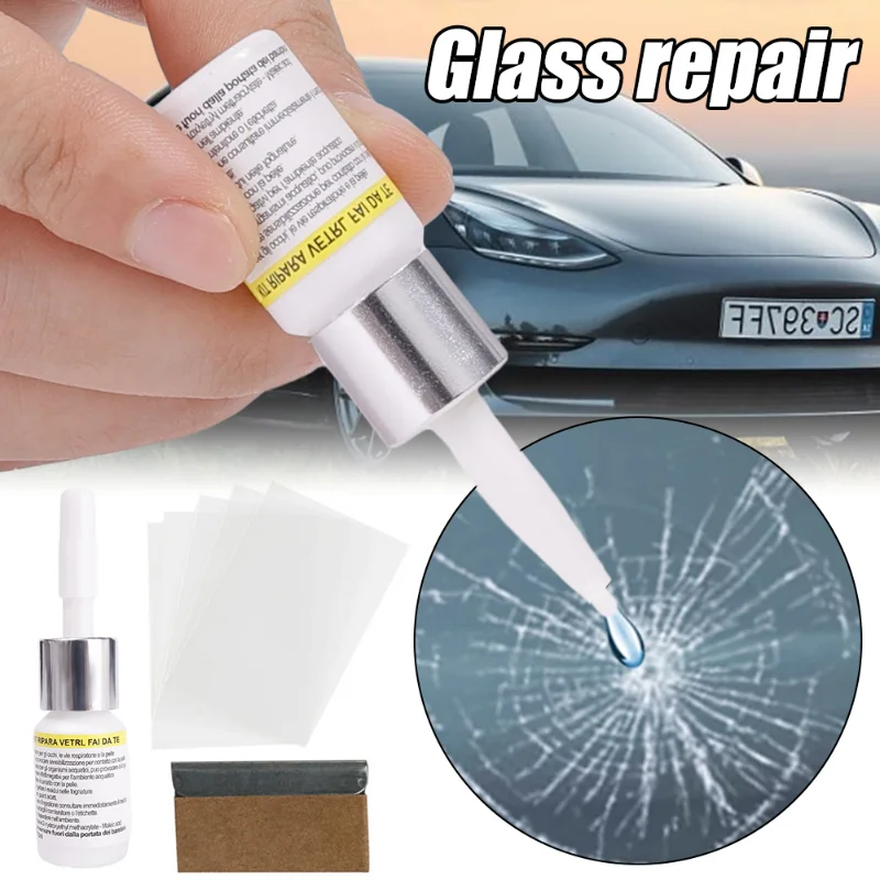

Auto Glass Repair Fluid Auto Window Scratch Crack Restore Nano Repairing DIY Car Windshield Cracked Repair Tool Upgrade
