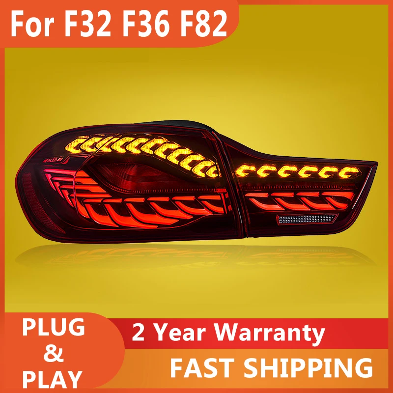 

ALL LED Tail Lights For BMW F32 F36 F82 Taillight LED Dynamic Turn Signal LED Brake Light LED Reversing Lamp LED Fog Lamp