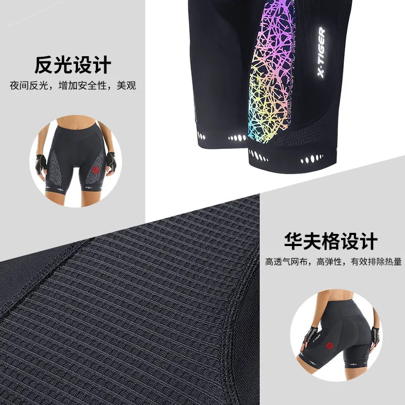 Cycling Shorts New Women's Summer Cycling Shorts with Quick Drying and Breathable Sides Pockets