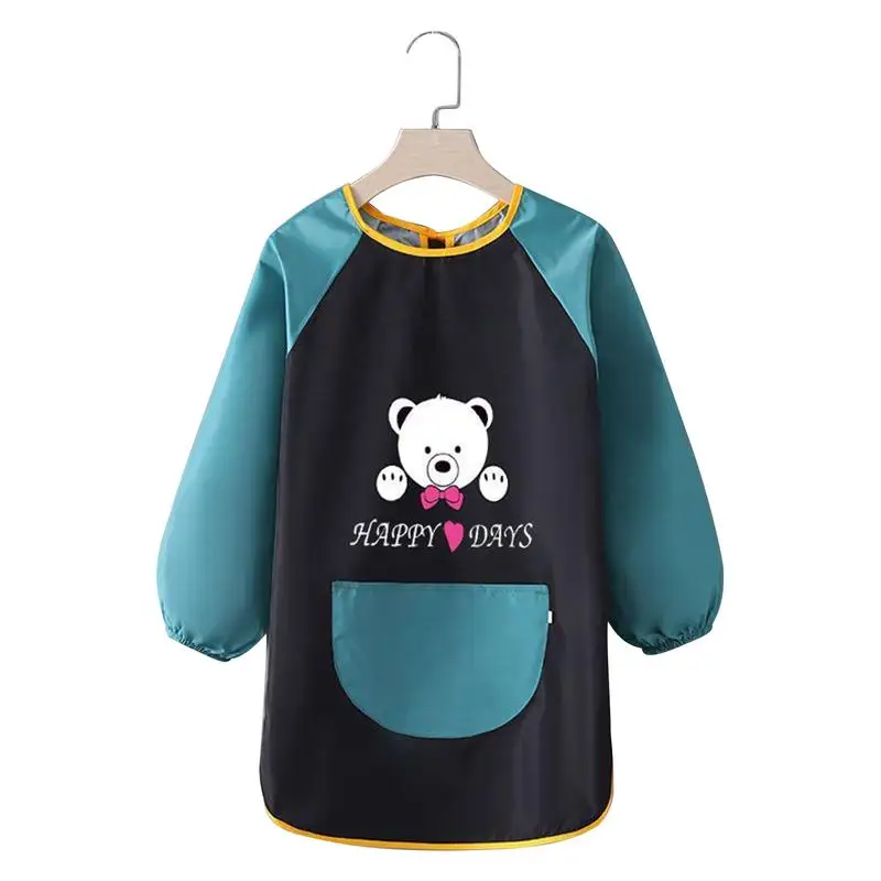 

Painting Smocks Cute Fashionable Kids Art Smock Reusable Waterproof Children Apron For Cooking Baking Grilling Cute Fashionable