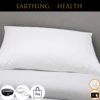10% Silver Fiber Earthing Pillowcase Antibacterial EMF Protection Grounding Health Pillowslip Release Stress for Better Sleep 1