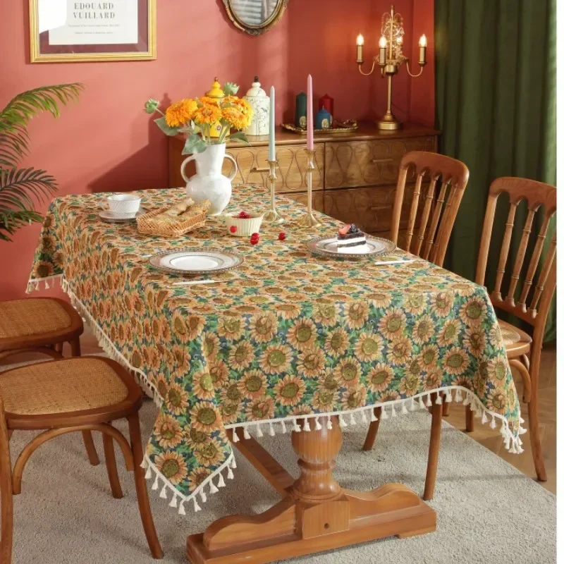 

Абстрактная Скатерть в скандинавском стиле, Скатерть из ткани Оксфорд, прямоугольная Скатерть для кухни, гостиной