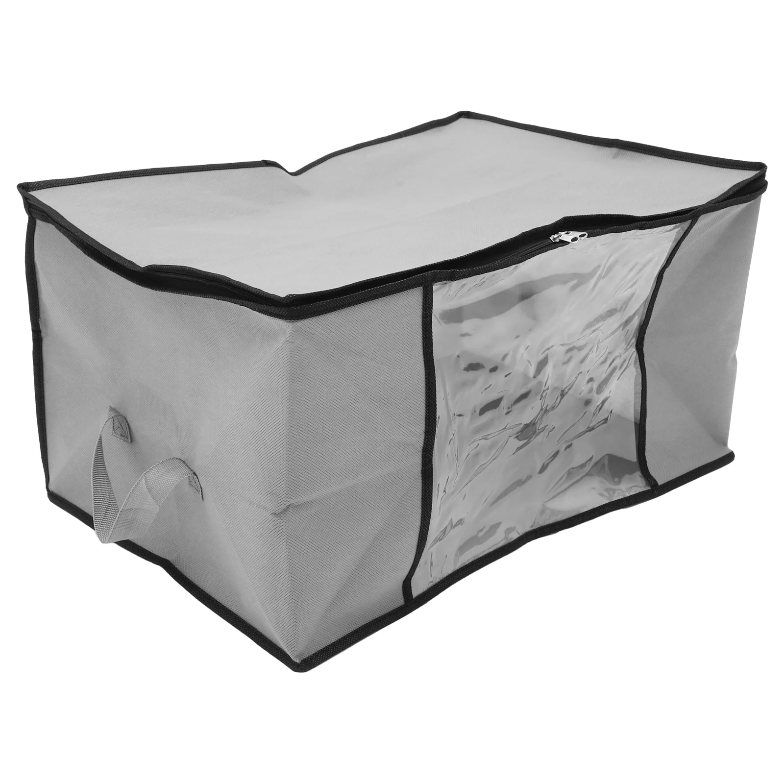 

Organizer Quilt Storage Box Collapsible Bins Non-woven Fabric Blanket Container