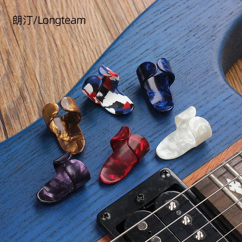 Guitar Index Finger, Thumb Pick, Finger Snap Sleeve, Celluloid Guitar Nail Shrapnel, Pick Accessories