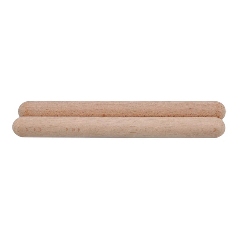 Classic Claves Rhythm Sticks Wooden Drum Sticks Classic Claves Percussion Instrument Kid Children Musical Toy Rhythm Learning drum sticks drum percussion accessories drum accessories