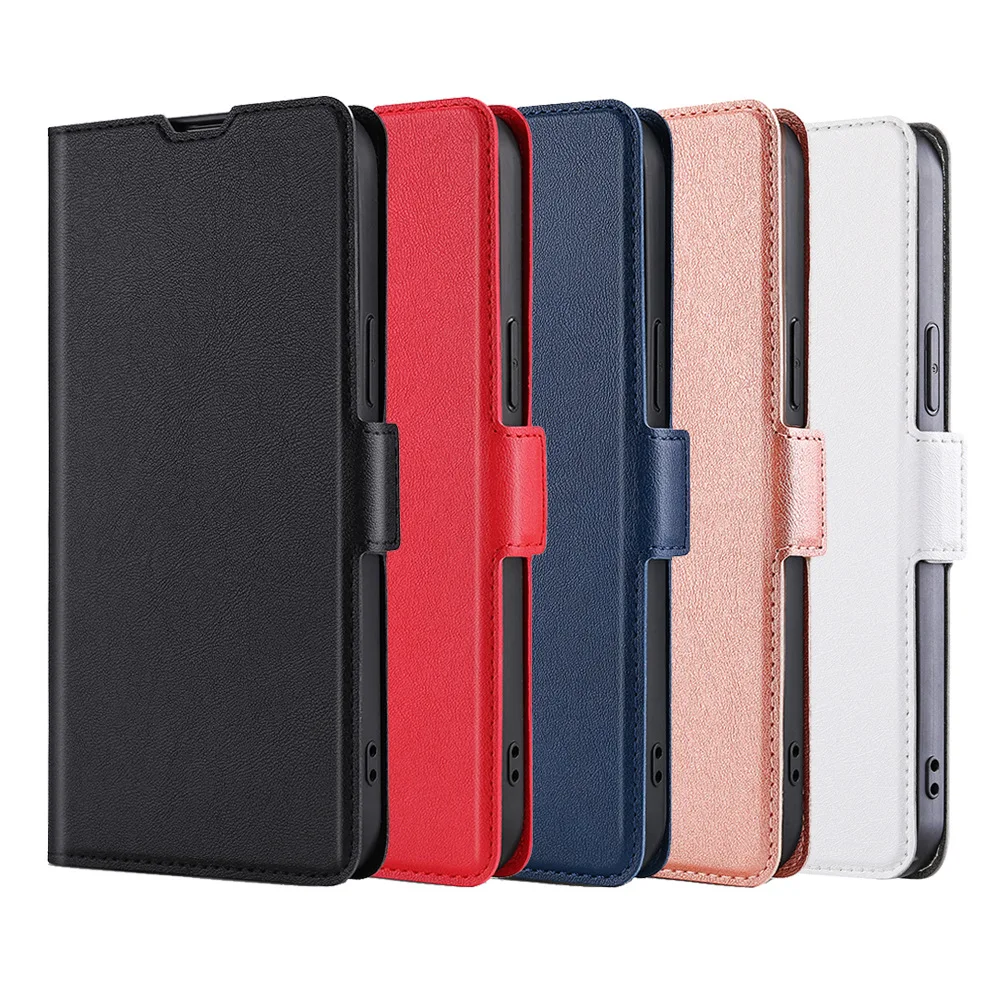Luxury Leather Flip Cover Business Phone Case