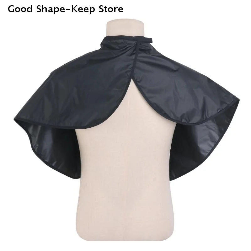 데일리 방수 컬러링 케이프 바버 천 미용 헤어 염색 가운 펌 오일 캡 도구 헤어 커팅 칼라 헤어컷 케이프