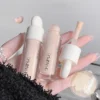 3 Colors Silky Traceless Concealer Cover Acne Marks Spots Scarring Dark Eye Circles Face Whitening Concealer Brightening Skin 6