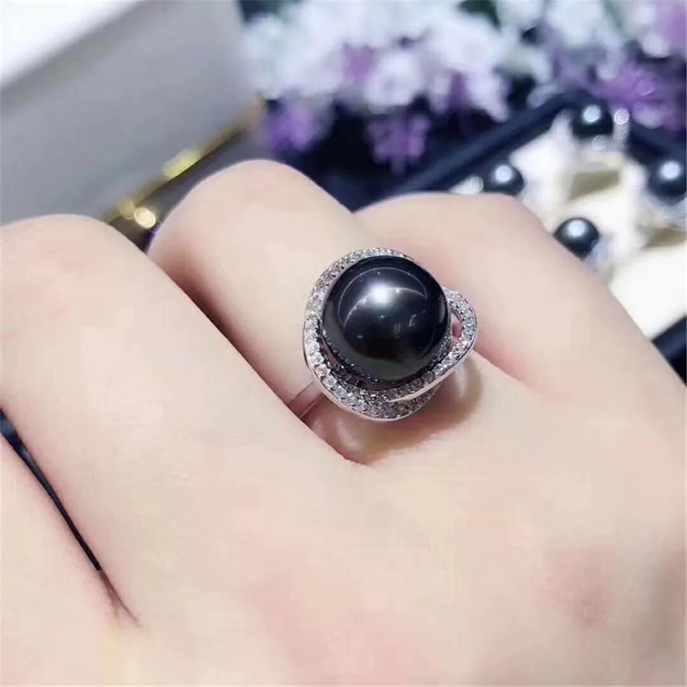 

Classic Rings Resizable Design Rings Base 18K Gold-Plating Pearl Rings Settings Women DIY Pearl Rings Accessory No Pearl