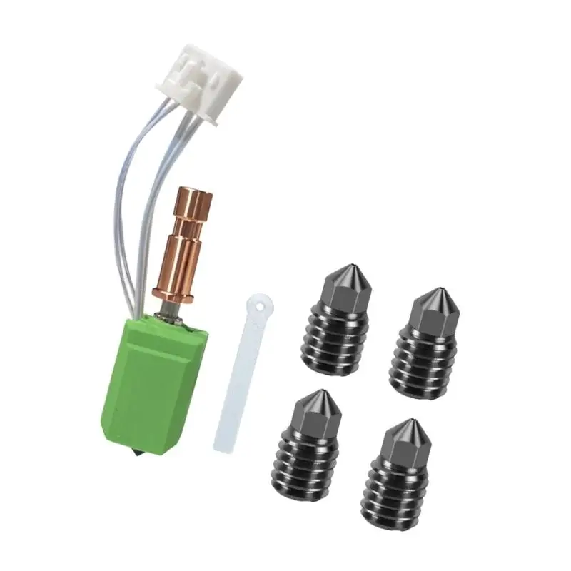 R53C 1 Set Besseres 3D-Drucker-Hotend bietet effektive Heizung und Stahldüsen – Detail 1
