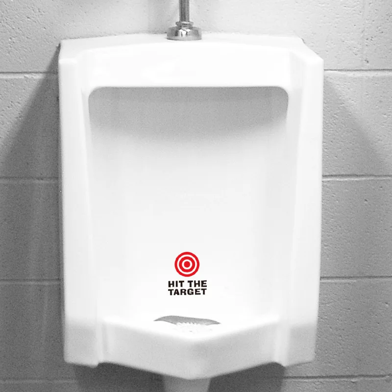 Toilet Sticker Potty Training Targets 1pc Removable Bullseye Target for Home Bathroom