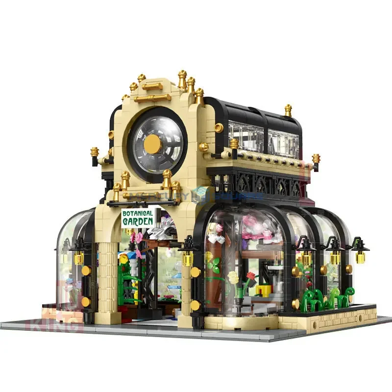 Botanical Park Garden Moc 16019 Plants View Model Building Glass House Blocchi Modulari Mattoni Set Di Giocattoli Regalo Creativo Ragazze Ragazzi