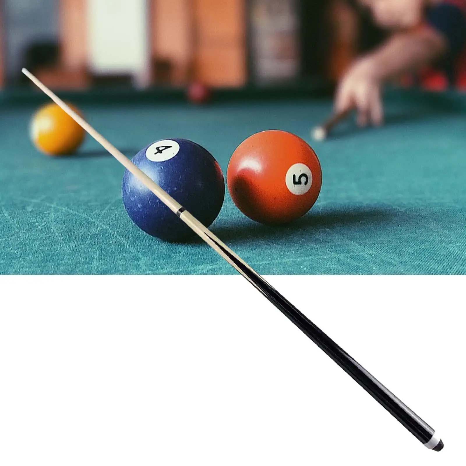Small Pool Cue Wooden Professional Table Game Supplies Billiard Cue for Kids