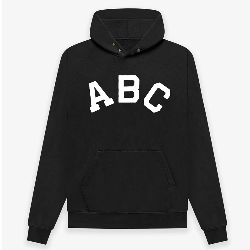 

American style Fashion brand clothing Men Oversized Pullover Hoodie Cotton Loose Sportswear Gym Running Training Sweatshirt