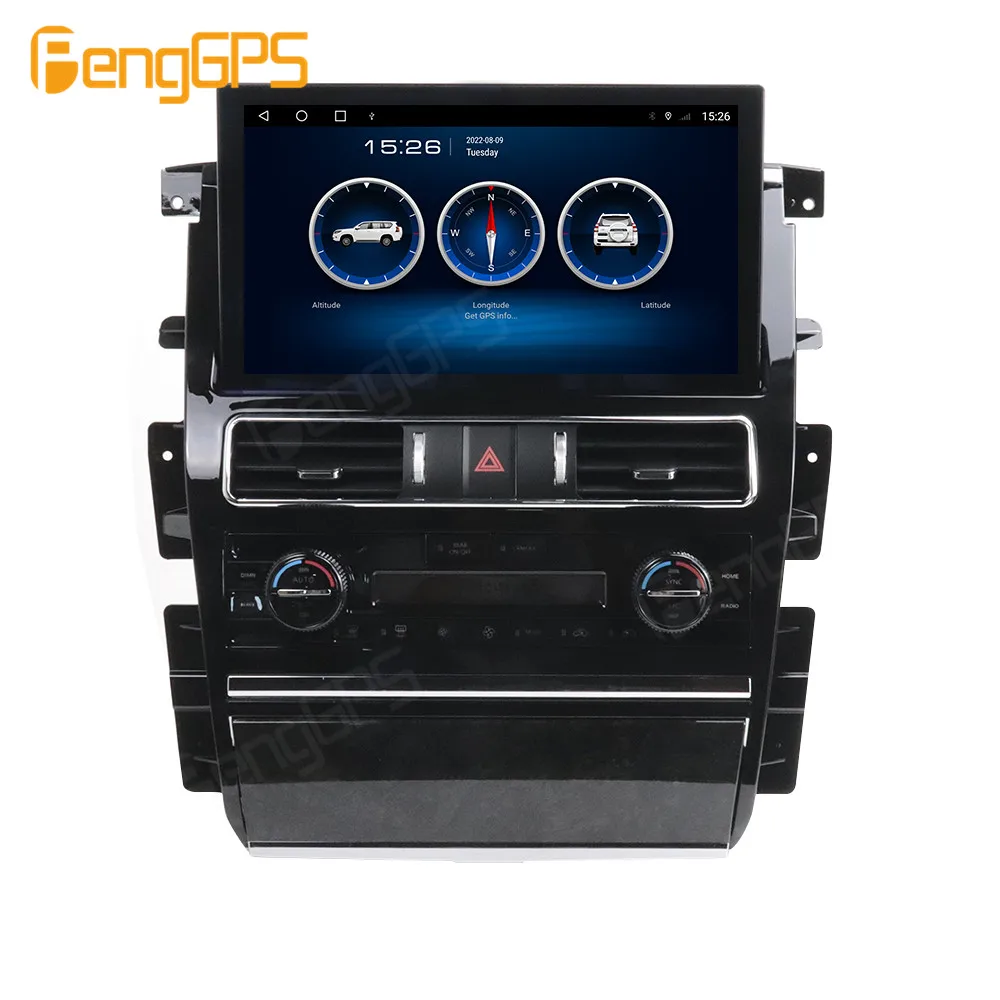 Автомагнитола 13,3 Дюймов, Android 11, Для Nissan Патруль Y62 2010.