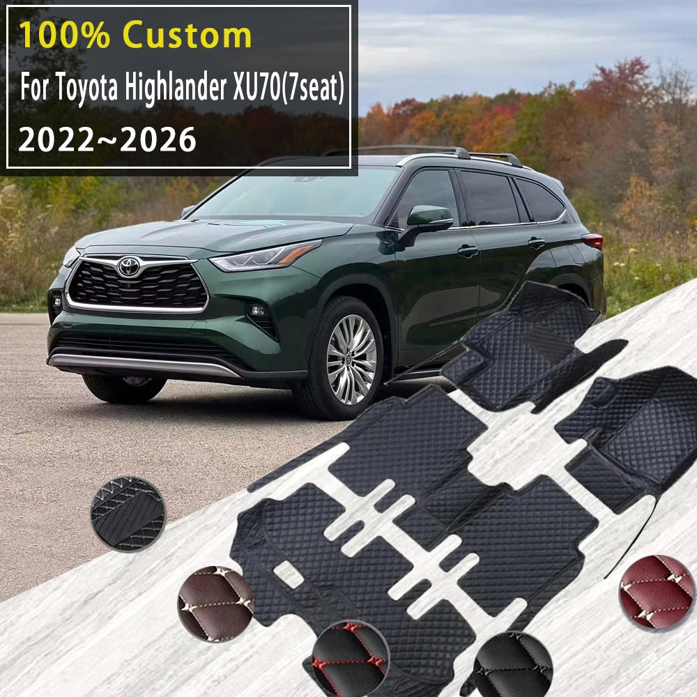 Tapis Toyota Highlander 7 places (2021-2026)