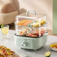 Electric steamer stewing integrated electric steamer, steamer, household small, double-layer, multi-functional, large capacity 2