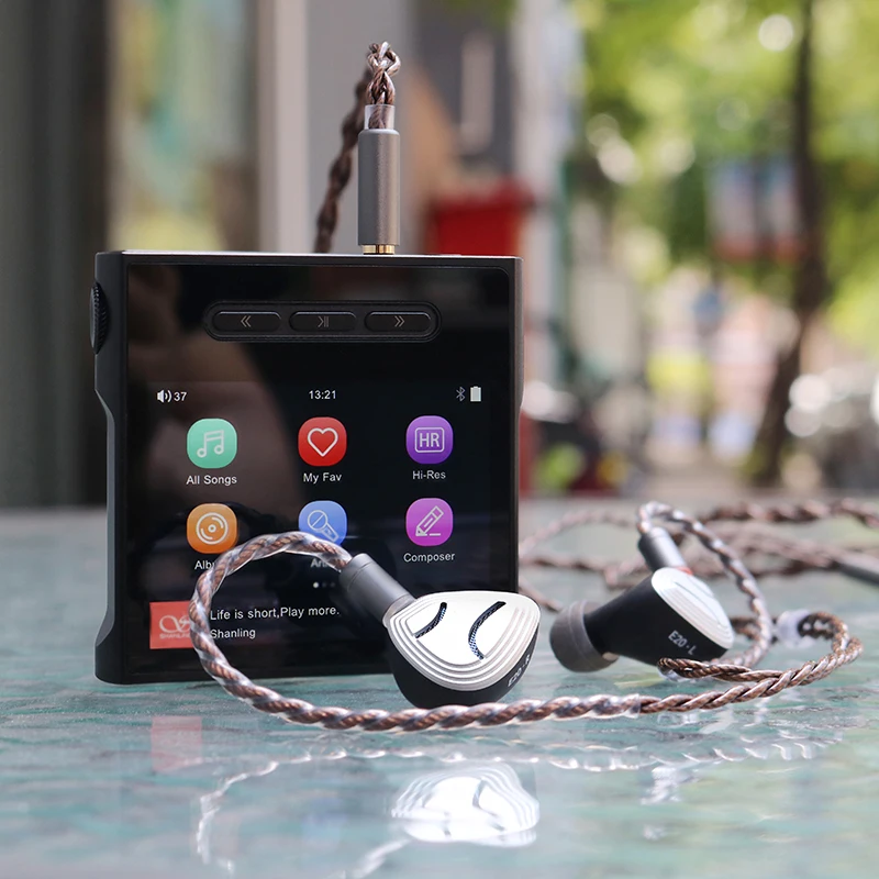 Hifi Fone de Ouvido Headphone Outdoor Hifi Audio Earconjunto Berílio Revestido Driver Dinâmico Milímetros Dlc Diafragma 10 Milímetros Aoshida-e20 - Image 3