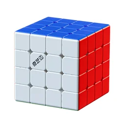 QiYi UV Coated Magnetic Speed Cube - Stickerless Pyraminx Puzzle Toy (M Pro 4x4)